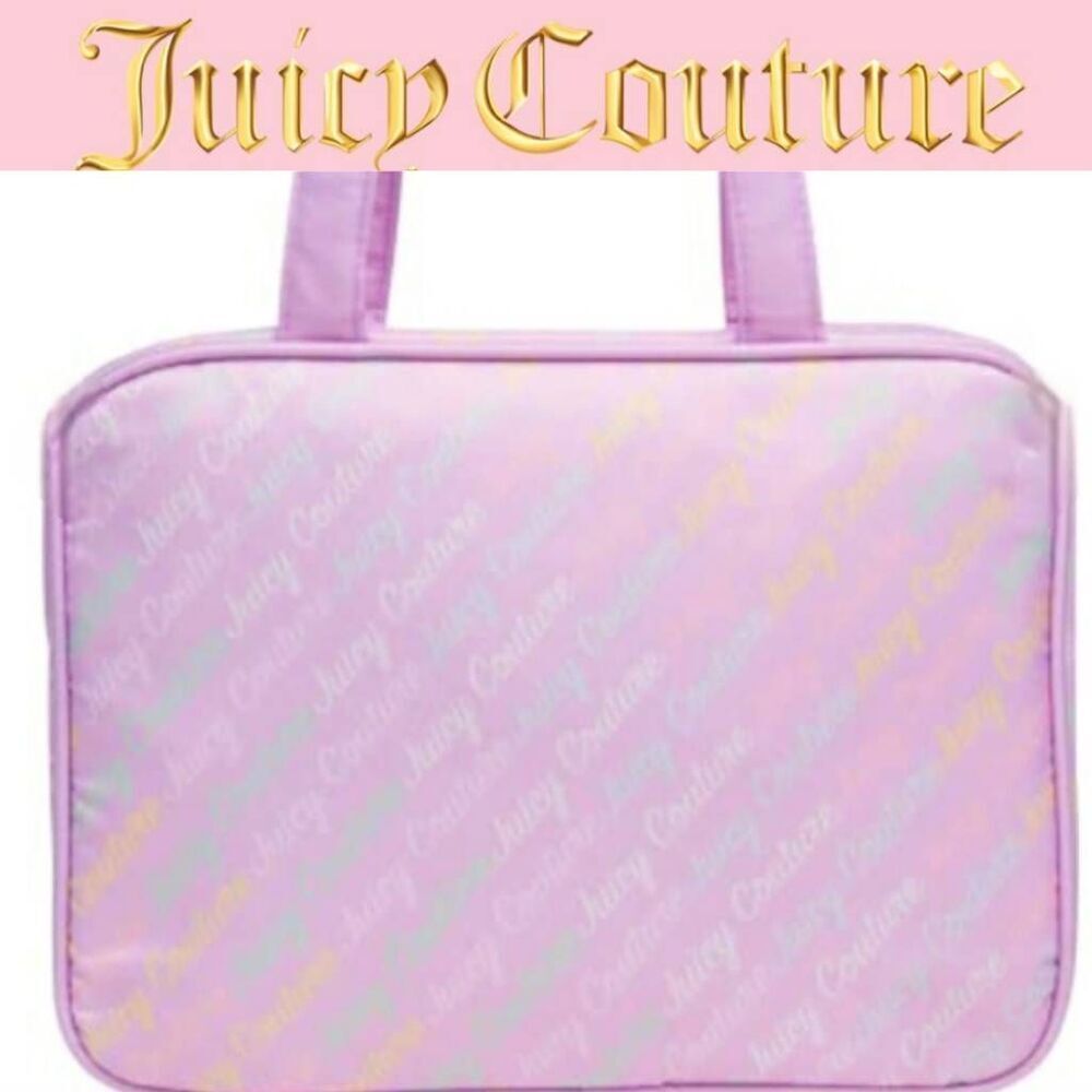 Juicy Couture Script Logo Weekender Cosmetic Case